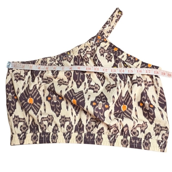 BAILEY 44 100% Cotton 2 Pce Tiered Maxi Skirt; One Shoulder Top Pull On Style XL - Picture 4 of 9